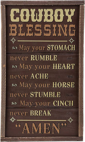 cowboy blessing